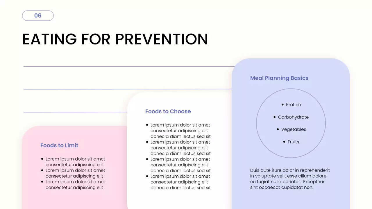 Pastel Modern Health Guide Presentation