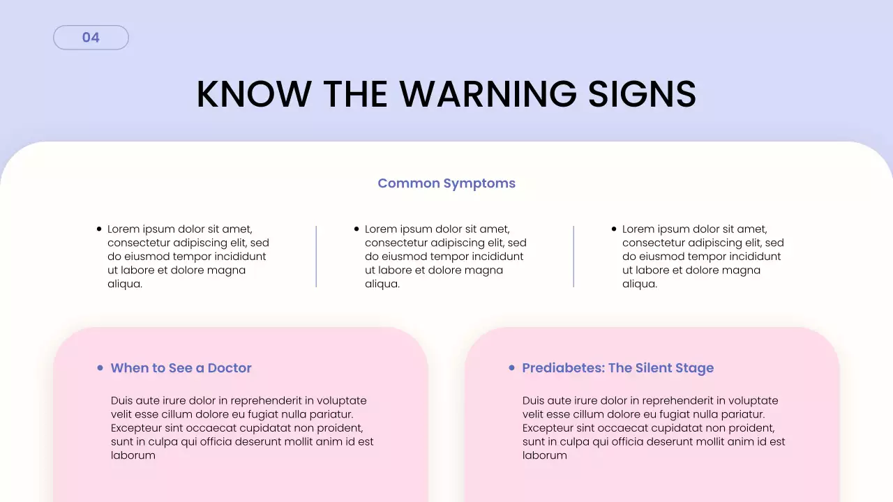 Pastel Modern Health Guide Presentation