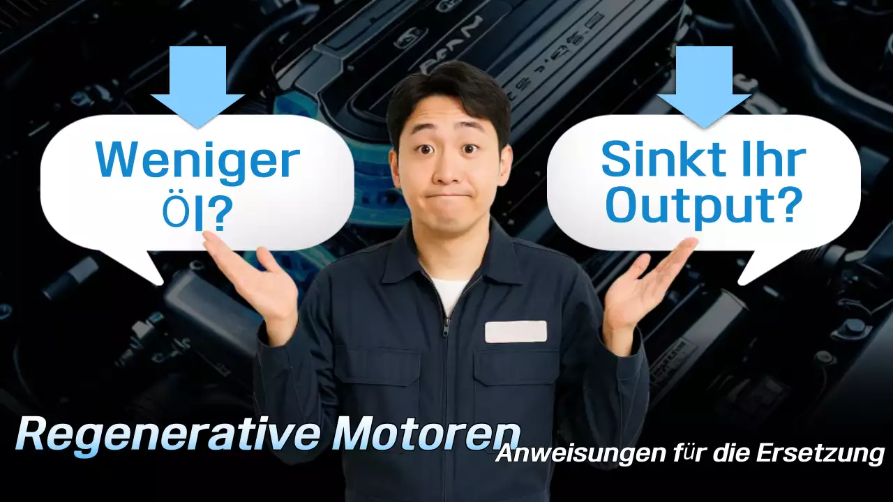 Anleitung zum Austausch des schwarzen modernen Automotors