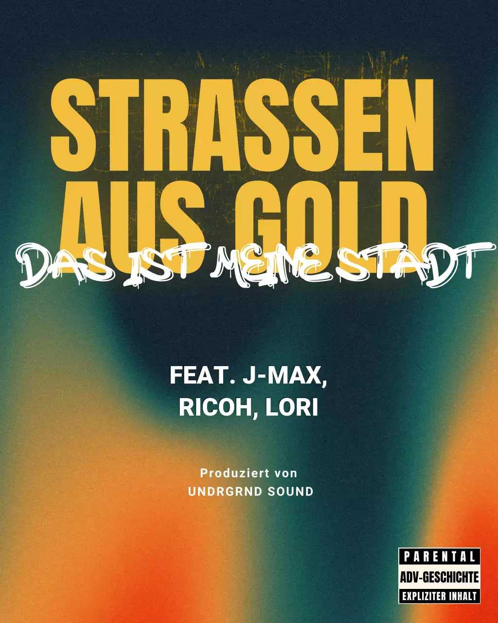 Instagram-Post zur Gold Urban Music-Promotion