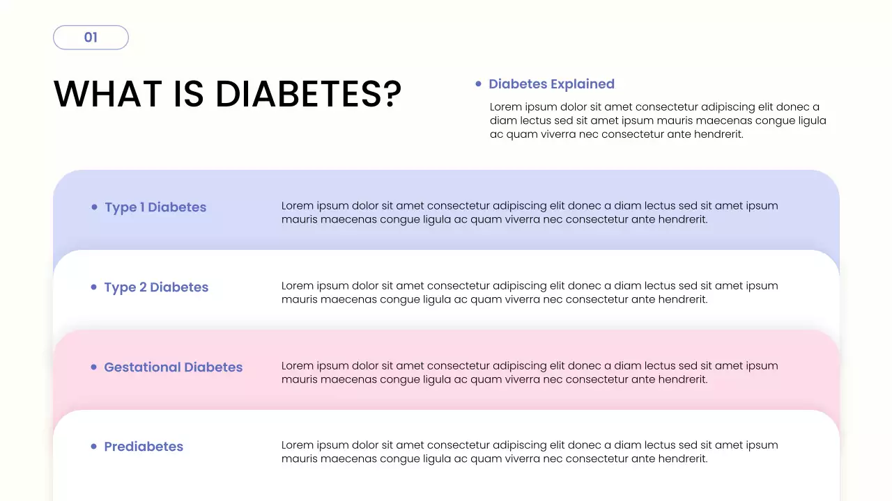 Pastel Modern Health Guide Presentation