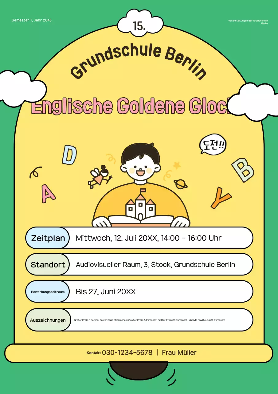 Leitfaden zum Green Baby Englisch-Wettbewerb