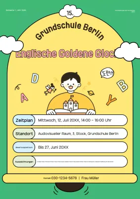 Leitfaden zum Green Baby Englisch-Wettbewerb