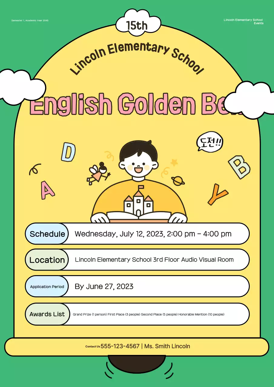 Hướng dẫn cuộc thi tiếng Anh Green Baby