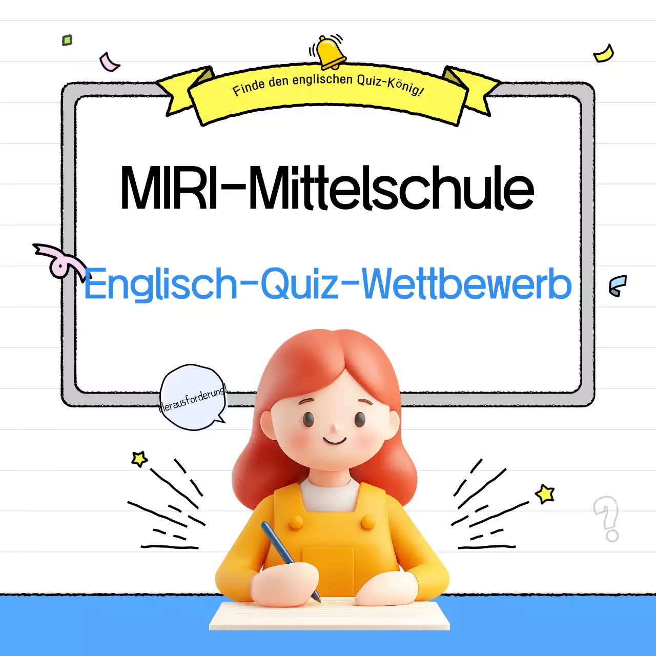 Yellow Baby Quiz-Wettbewerb