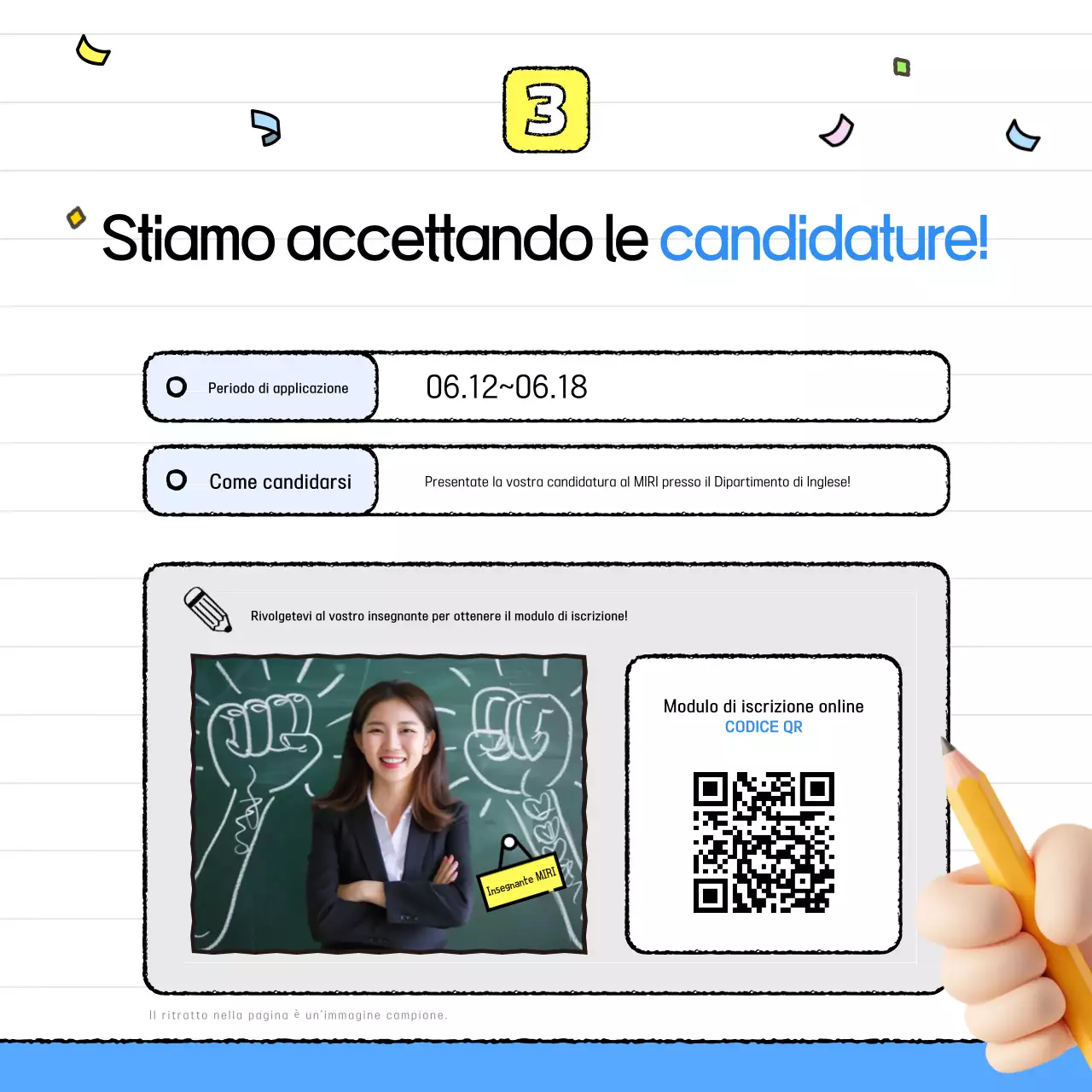 Evento del concorso a quiz Yellow Baby