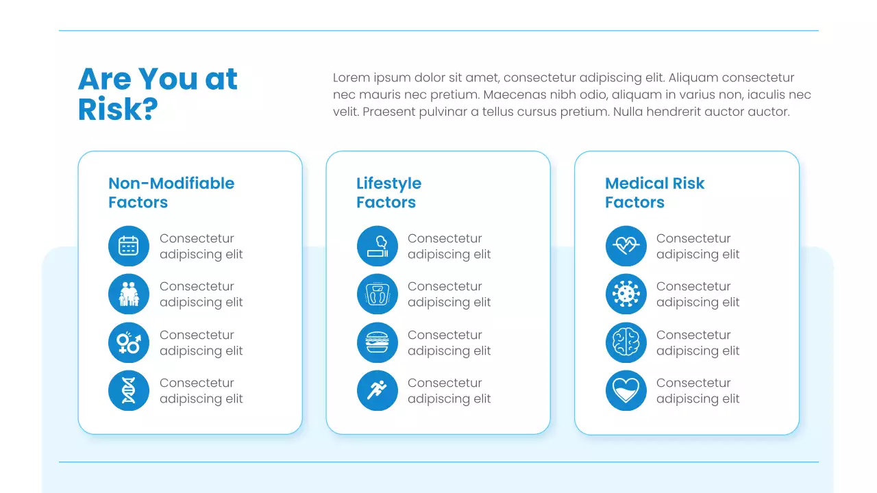 Blue Modern Health Diabetes Awareness Presentation