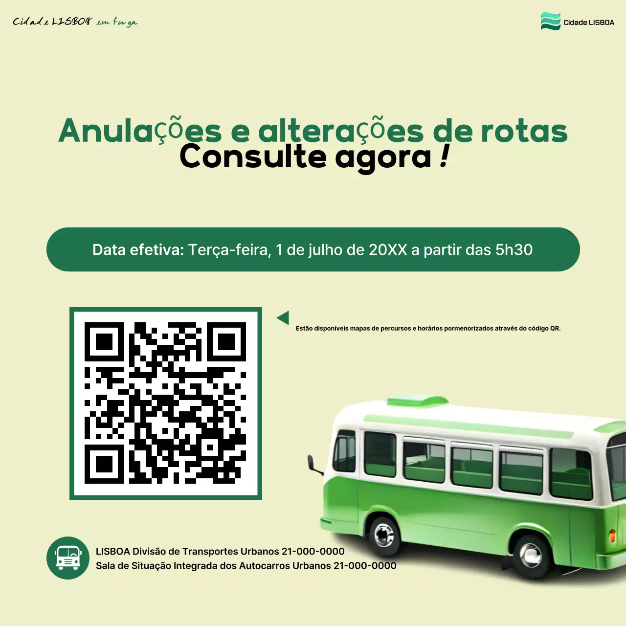 Guia de Transporte Público Mint Simple