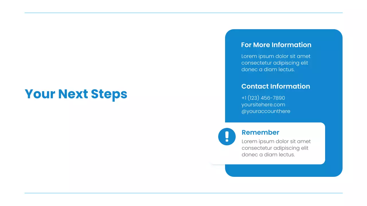 Blue Modern Health Diabetes Awareness Presentation