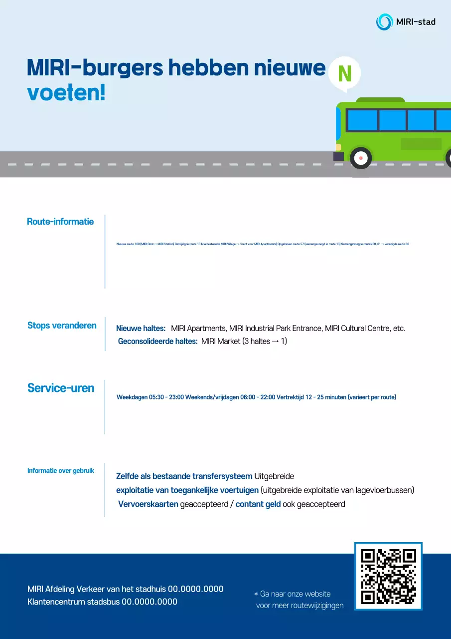 Blue Clean Openbaar Vervoer Gids