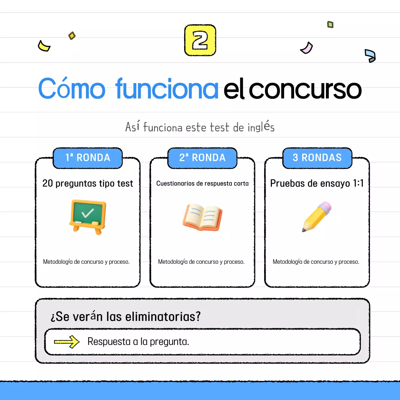 Concurso de preguntas del bebé amarillo