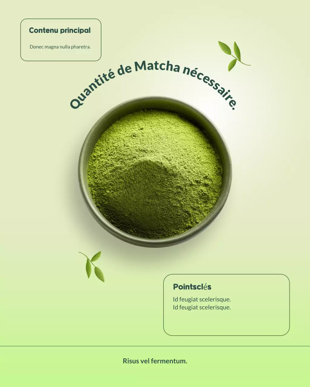 Publication Instagram du guide Green Modern Matcha
