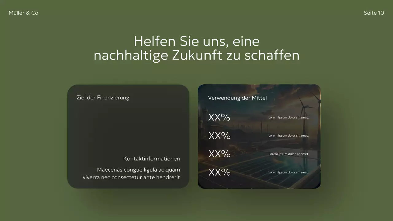 Ankündigung zur Green Modern Sustainability