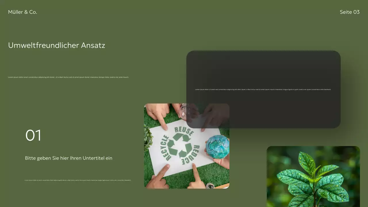 Ankündigung zur Green Modern Sustainability