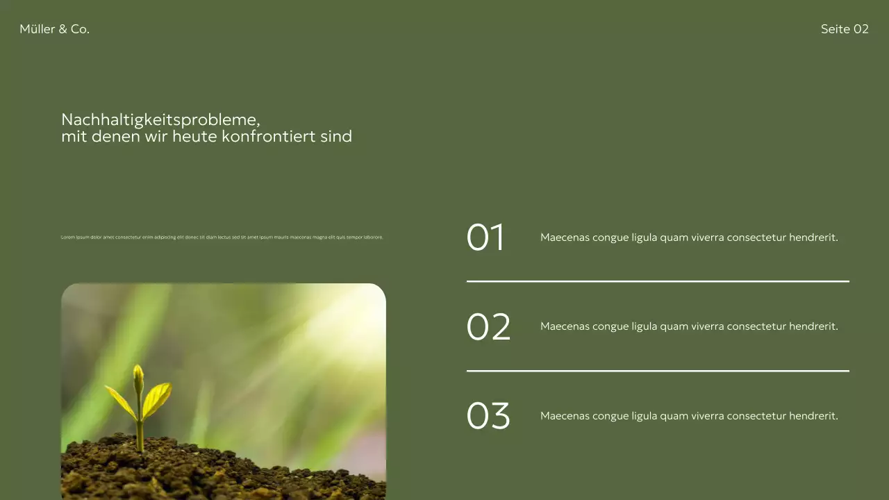 Ankündigung zur Green Modern Sustainability