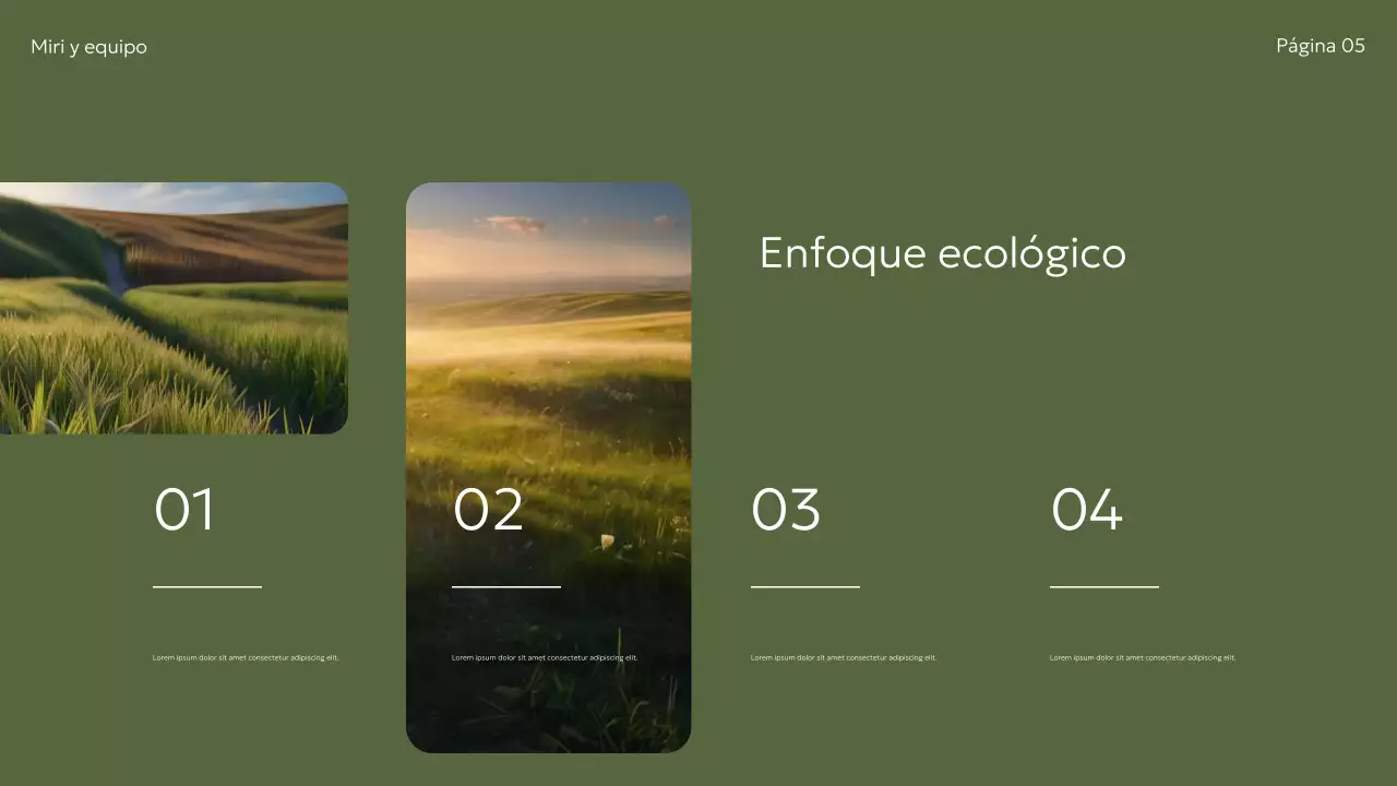 Anuncio de sostenibilidad de Green Modern
