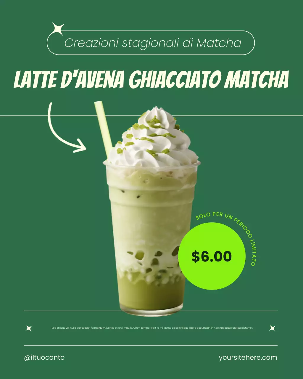 promozione di bevande moderne ed ecologiche