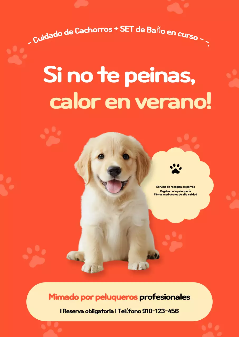 Anuncio de Orange Clean Pet