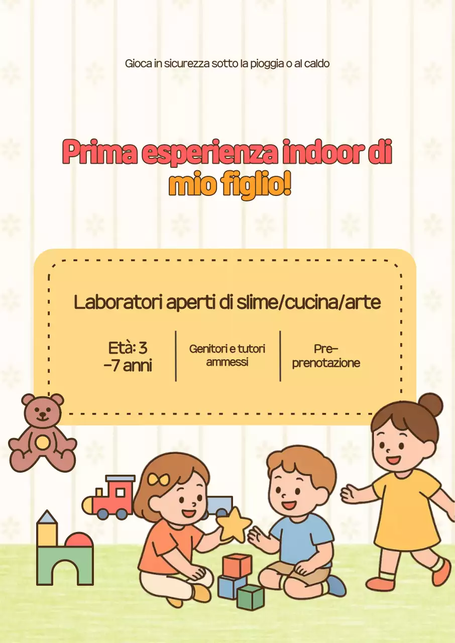 Guida all'esperienza indoor di Orange Baby