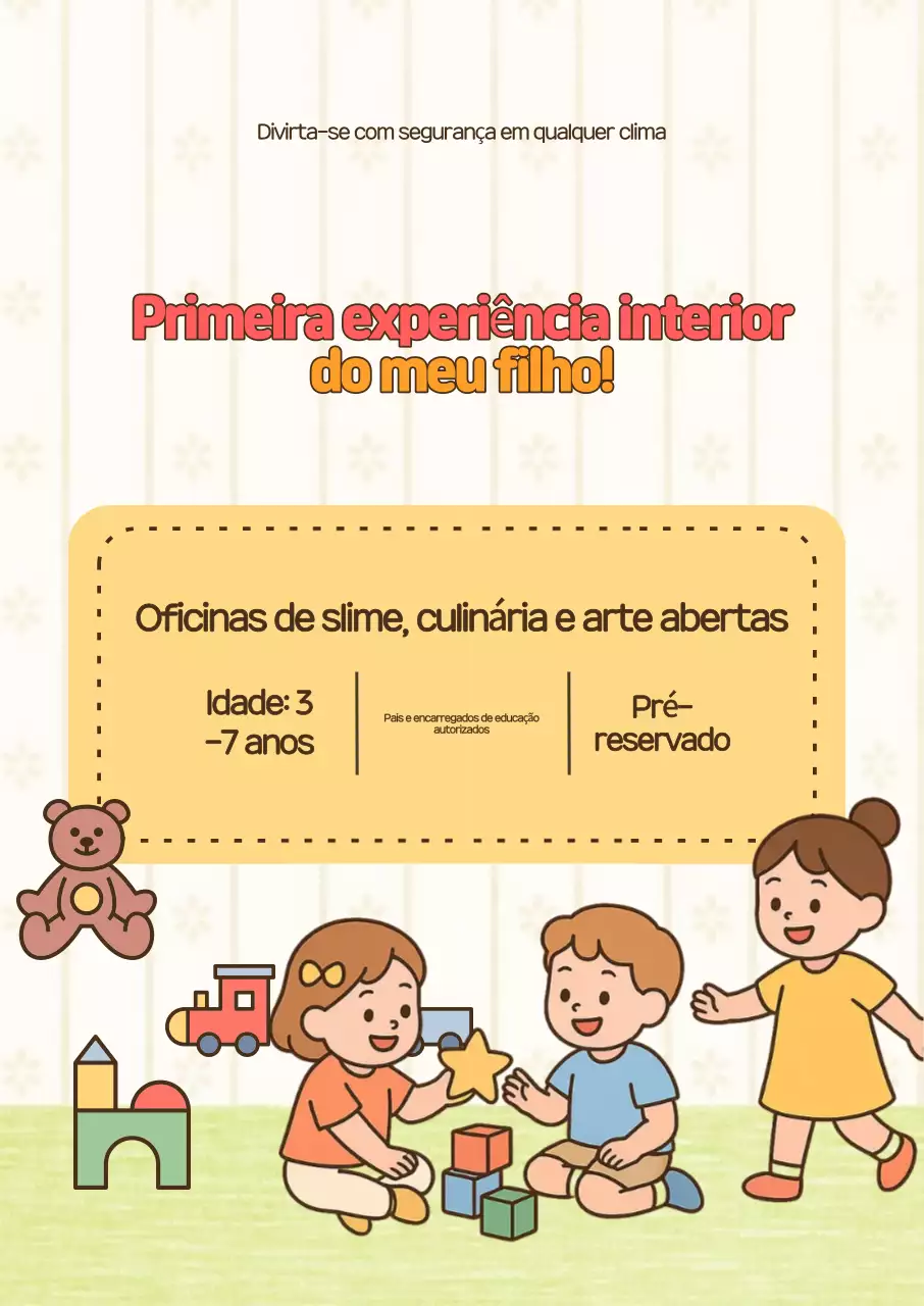 Guia de Experiência Indoor Orange Baby