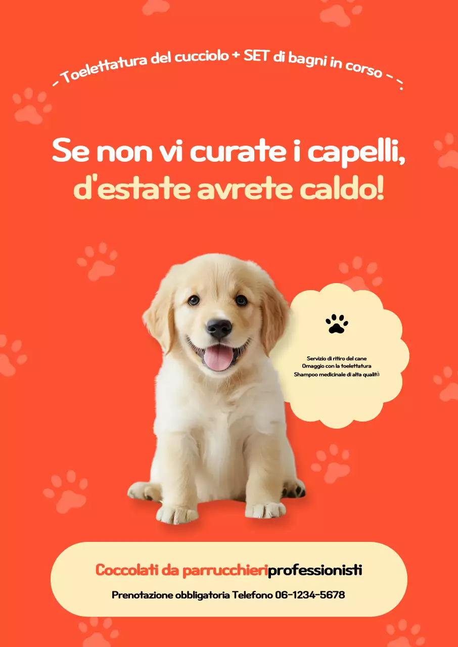 Pubblicità di Orange Clean Pet