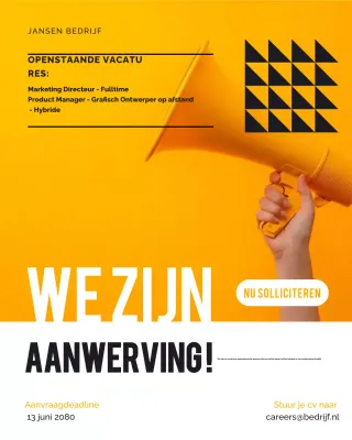 Sluit je nu aan bij ons team Instagram-bericht