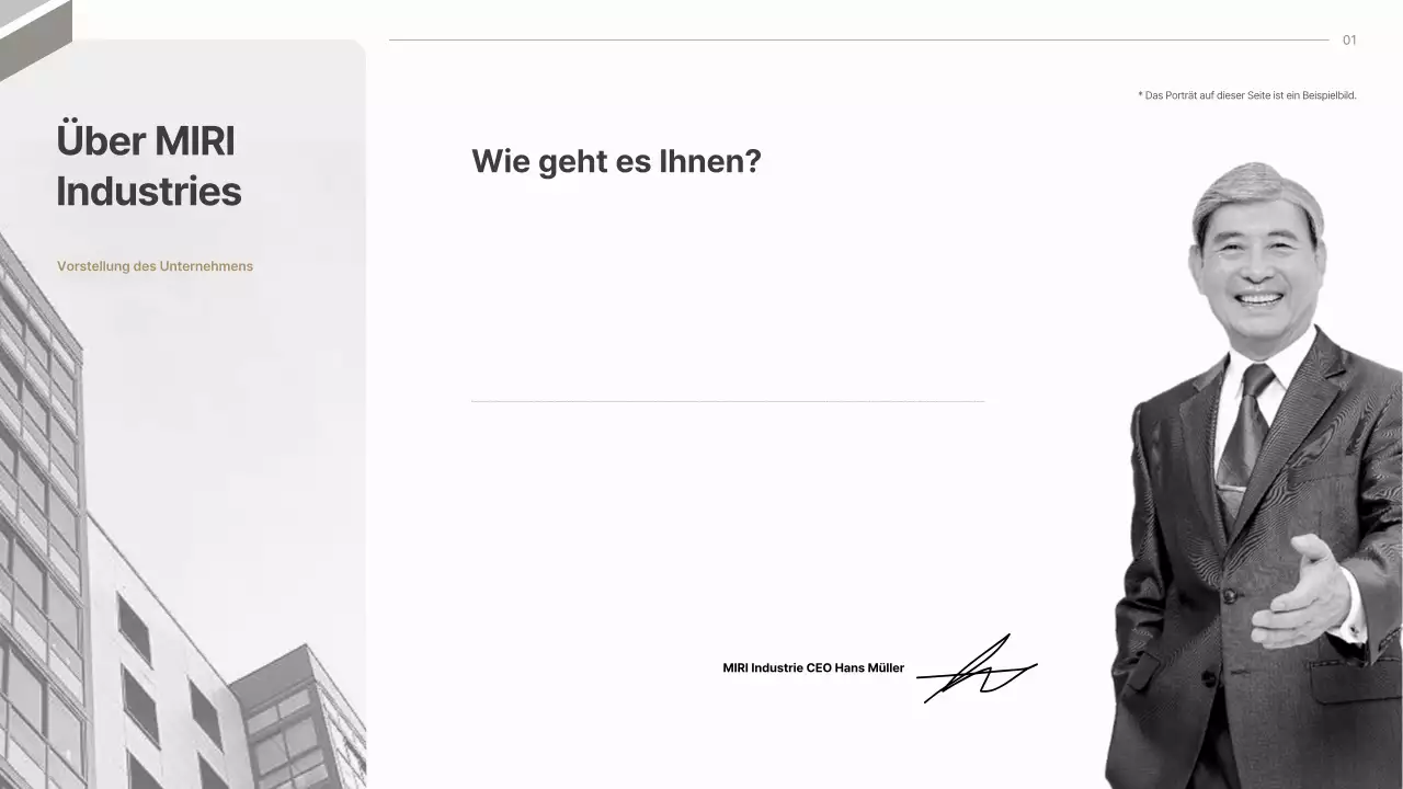 Grauer moderner Vorschlag für die Autositzindustrie