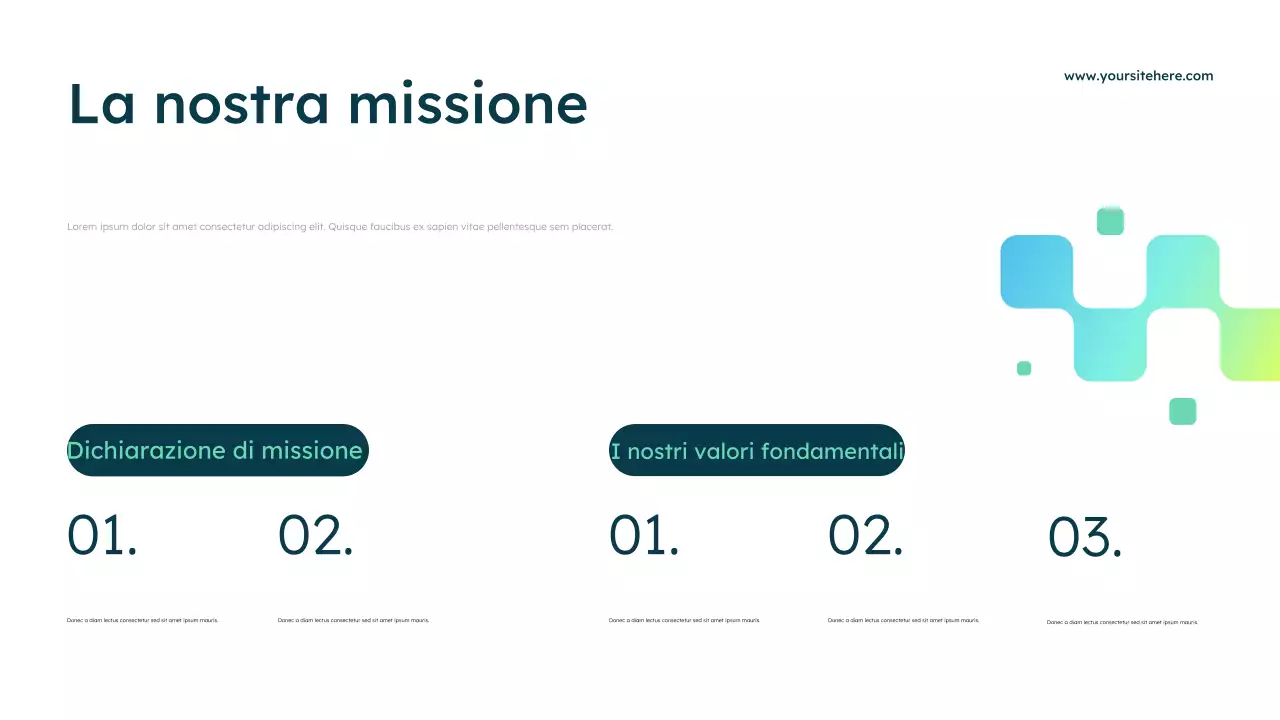 Presentazione pubblicitaria di Blue Modern Healthcare