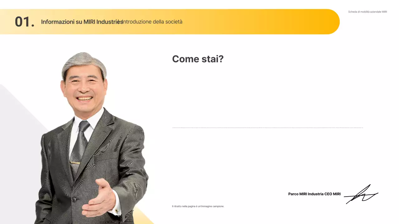 Proposta semplice per l'industria automobilistica gialla