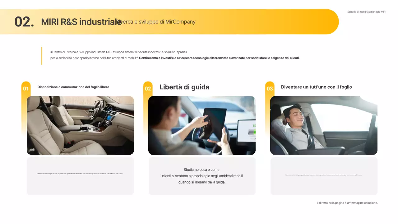 Proposta semplice per l'industria automobilistica gialla