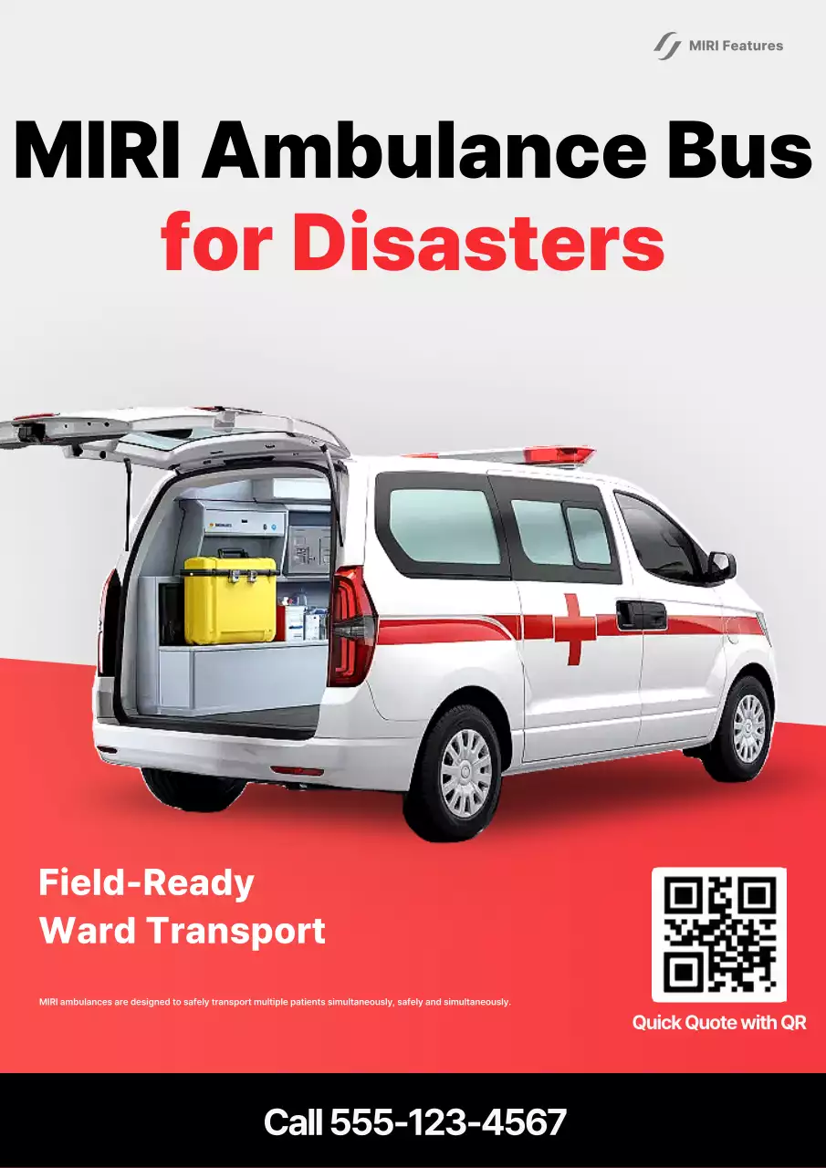 Khuyến mãi ứng phó thảm họa hiện đại màu đỏ