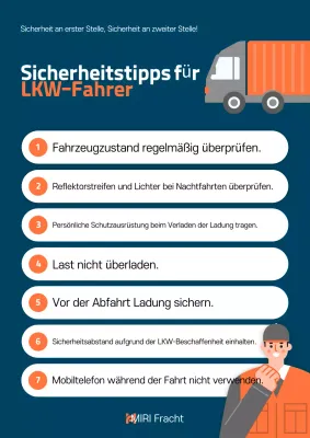 Blue Basic-Sicherheitsrichtlinien für den Frachttransport