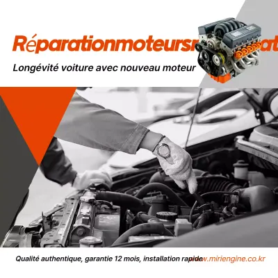 Publicité pour une voiture orange simple