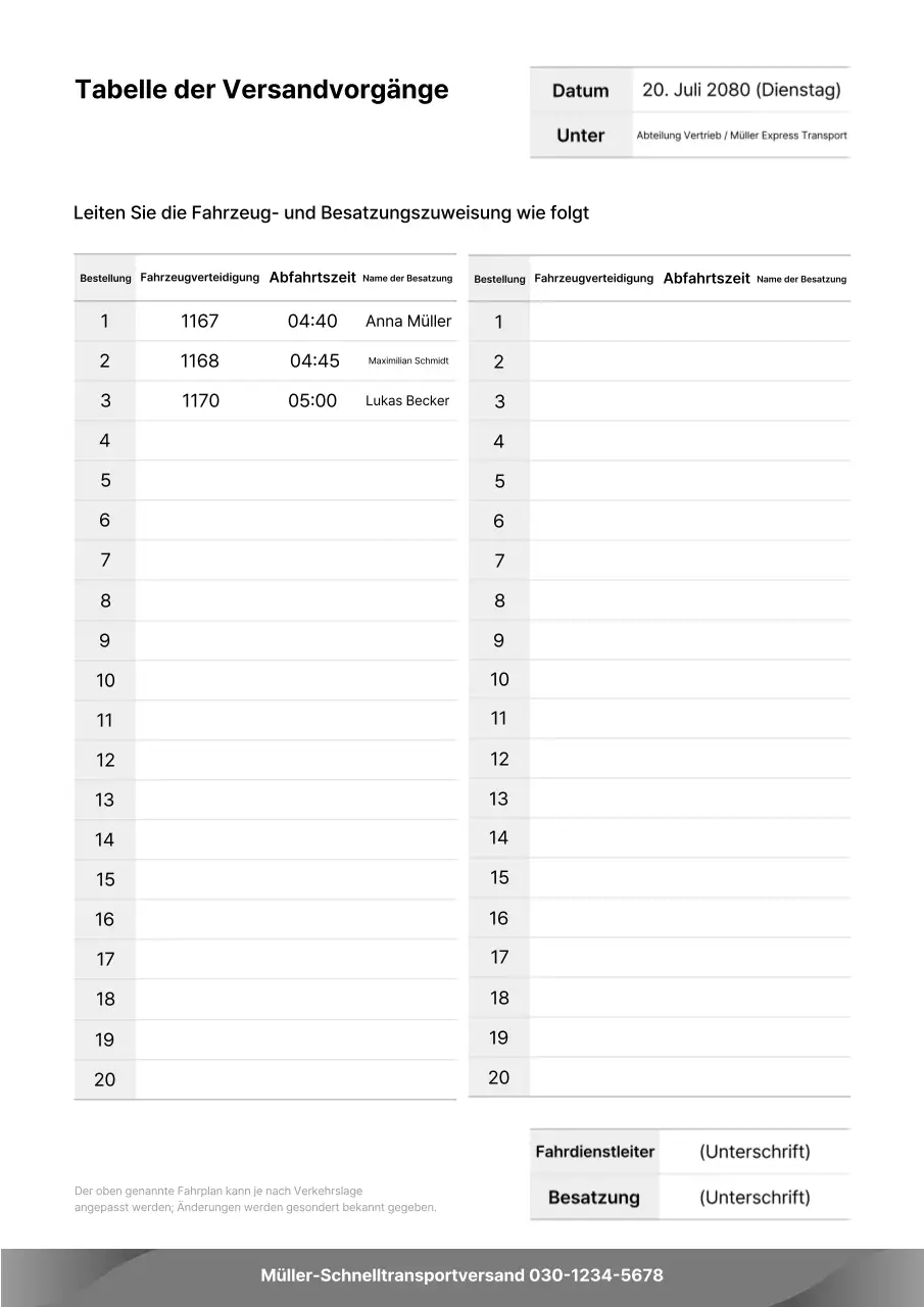 Informationen zum Fahrplan der White Clean Intercity-Busse