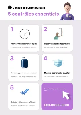 Guide de précautions simples pour les transports en commun à Yeon Bora