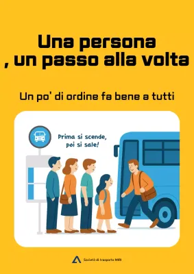 Campagna sulla sicurezza dei trasporti pubblici "Yellow Simple"