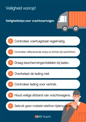 Blauwe Basisrichtlijnen voor Veiligheid bij Vrachtvervoer