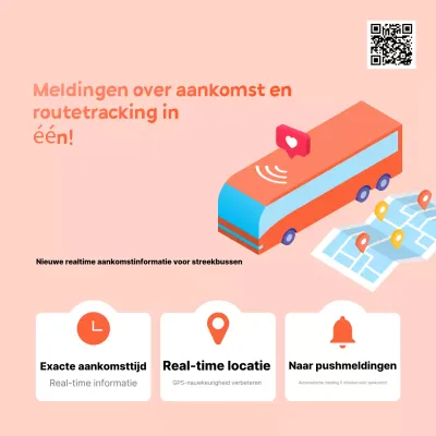 Advertentie voor de Orange Modern Transportation Service Guide