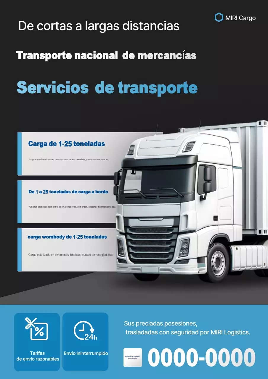 Anuncio de logística de coches modernos negros