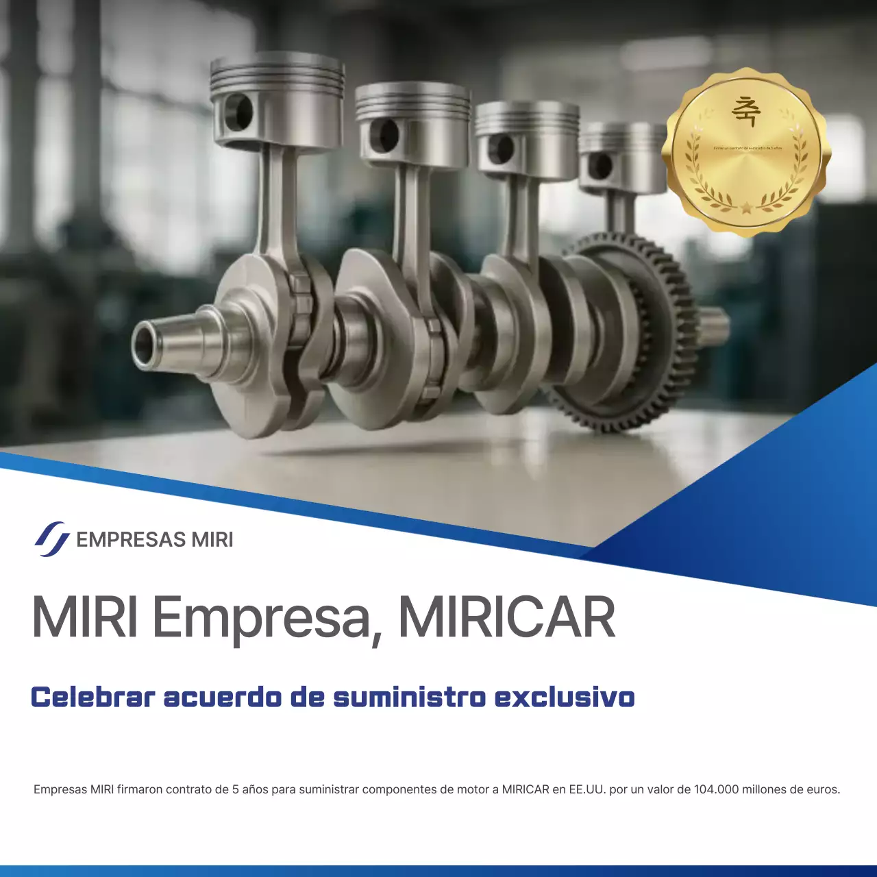 Descripción del contrato moderno gris