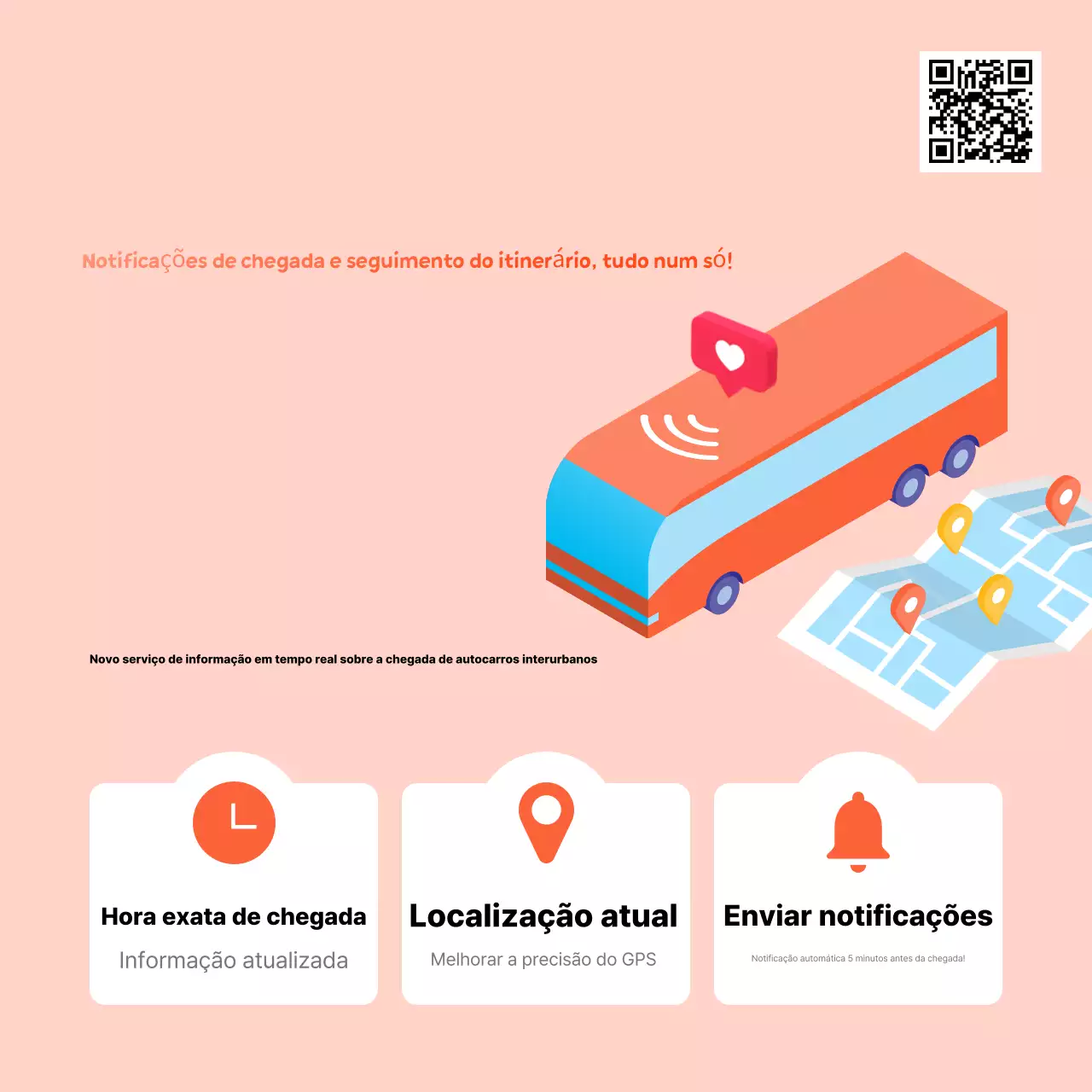 Anúncio do Guia de Serviços de Transporte Moderno da Orange