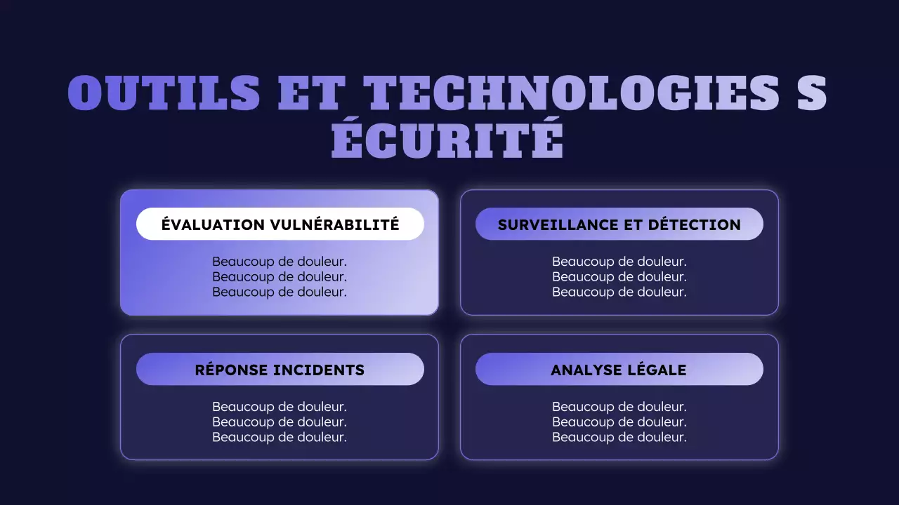événement de cybersécurité bleu