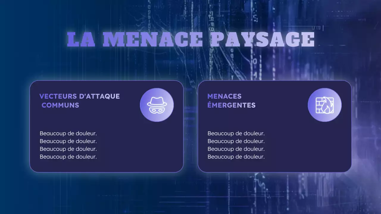 événement de cybersécurité bleu