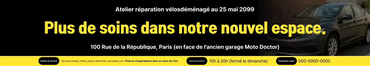 Guide d'entretien simple pour voiture noire