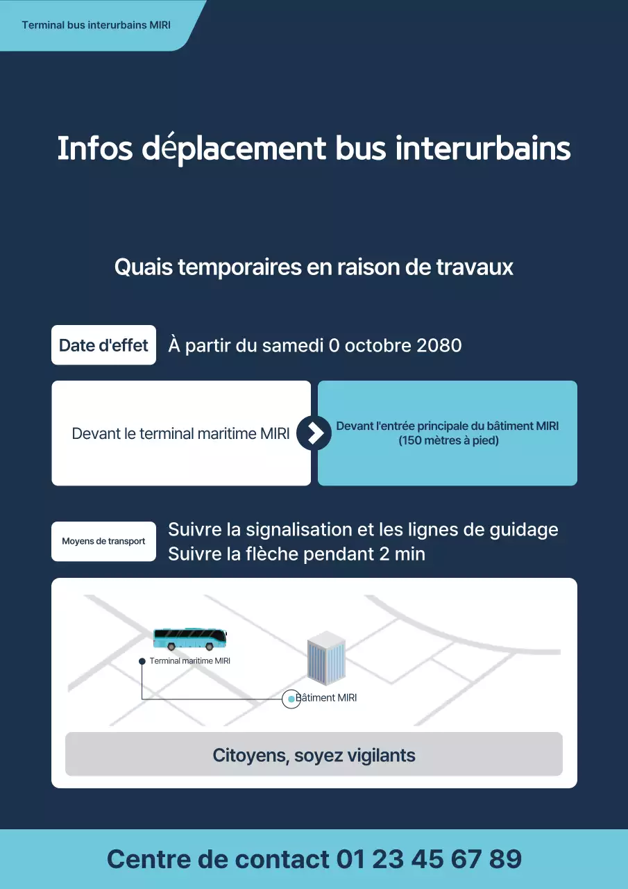 Avis de déménagement de Sky Blue Clean Stop