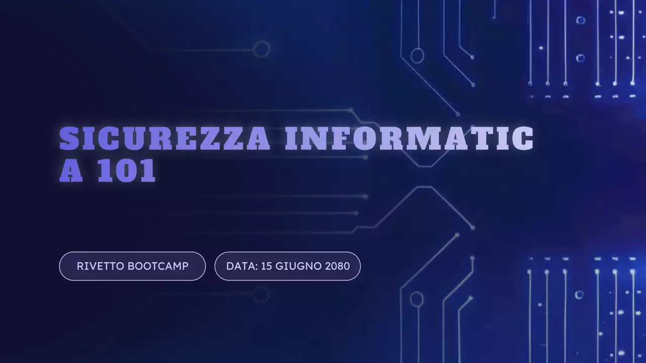 evento blu sulla sicurezza informatica