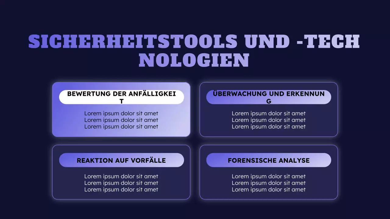 blaues Cybersicherheits-Event