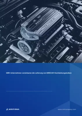 Blaues modernes Auto