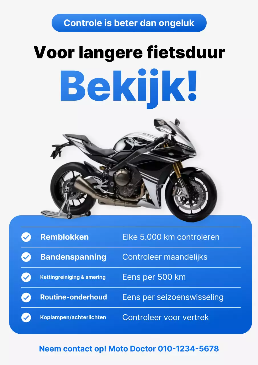 Blue Clean Regelmatige Onderhoudsgids