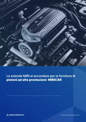 Promozione auto moderna blu